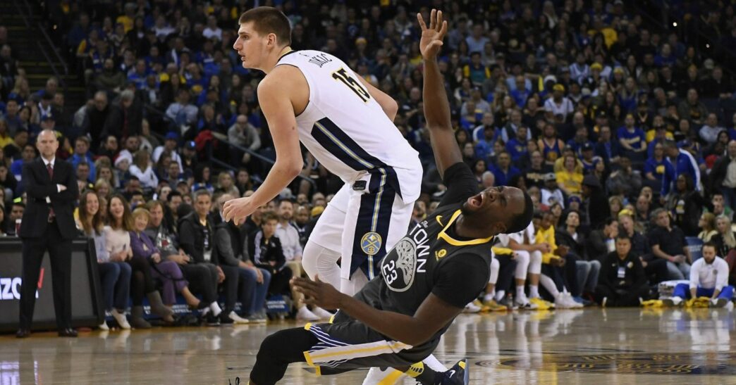 NBA Warriors Nuggets