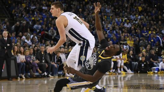 NBA Warriors Nuggets