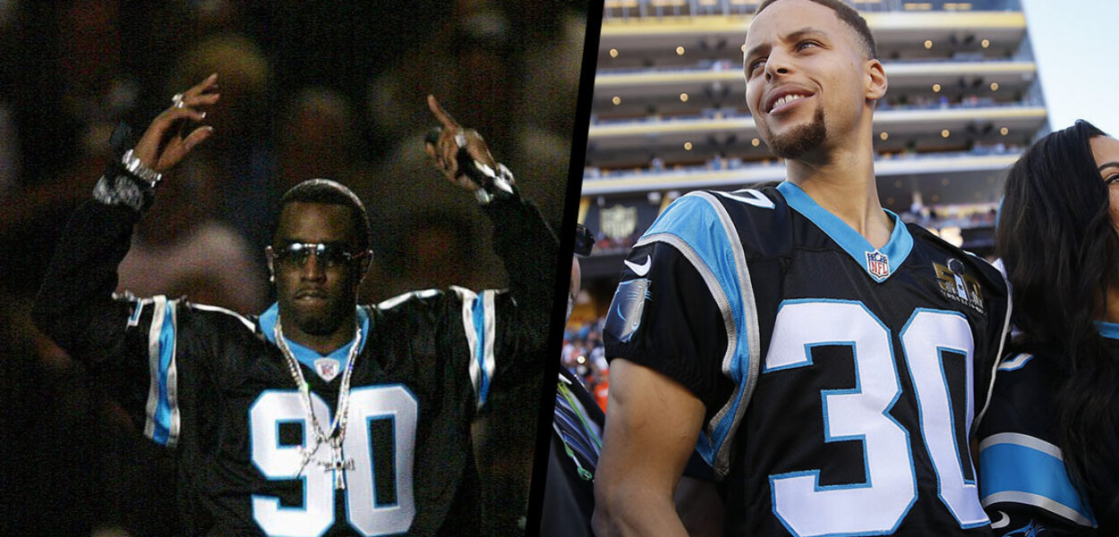 Stephen Curry P.Diddy Carolina Panthers