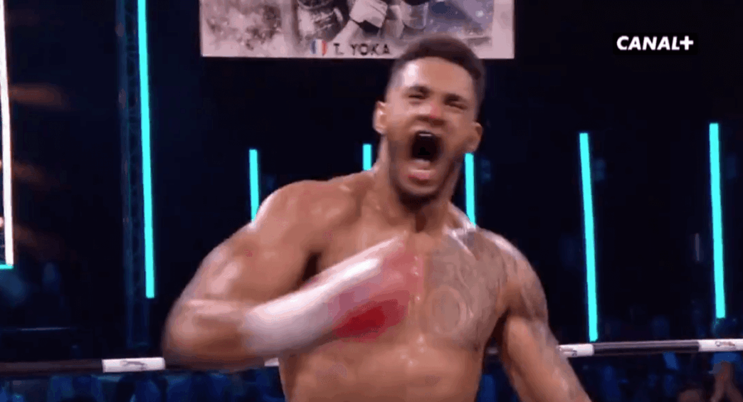 Tony Yoka TKO 3e round Ali Baghouz
