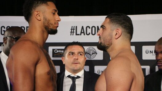 Tony Yoka vs. Ali Baghouz pesee