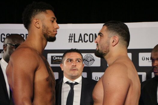 Tony Yoka vs. Ali Baghouz pesee