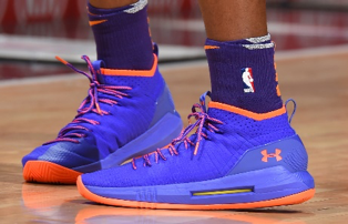 Under Armour Blue NBA sneakers