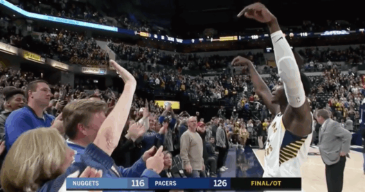 Victor Oladipo Nuggets career-high