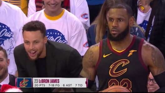 Warriors Cavs LeBron James Stephen Curry