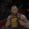 trois points trashtalk LeBron James 15s buzzer