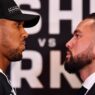 Anthony Joshua Joseph Parker staredown