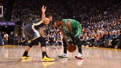 Celtics Warriors Kyrie Irving Stephen Curry