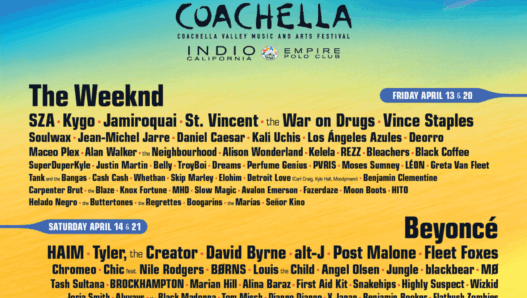 Coachella 2018 &ndash; une programmation ultra lourde et MHD