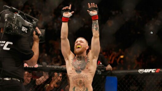 Conor McGregor celebration
