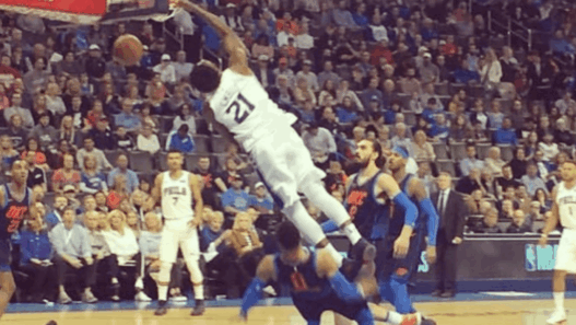 Embiid trashtalker Westbrook