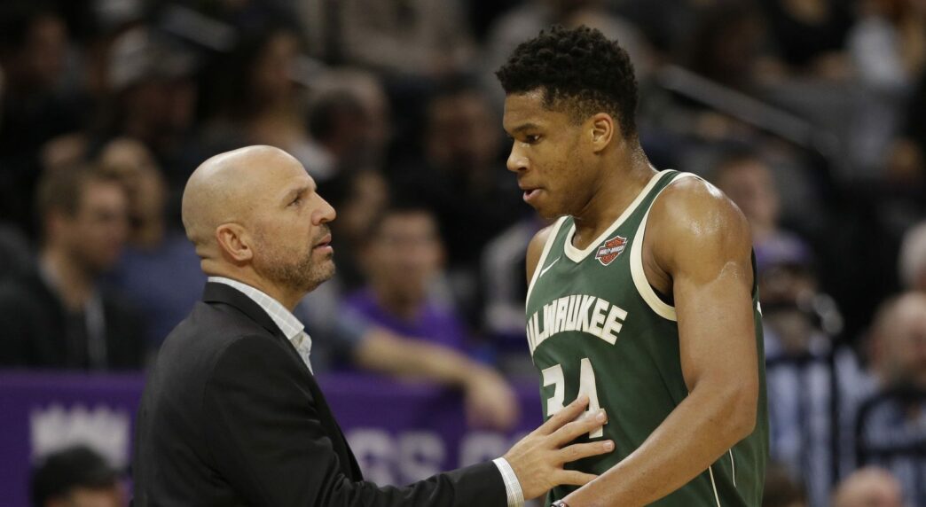 Giannis Antetokounmpo a essayé de sauver Jason Kidd
