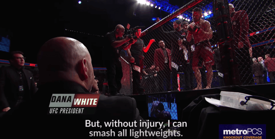 Khabib Nurmagomedov Dana White