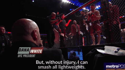 Khabib Nurmagomedov Dana White