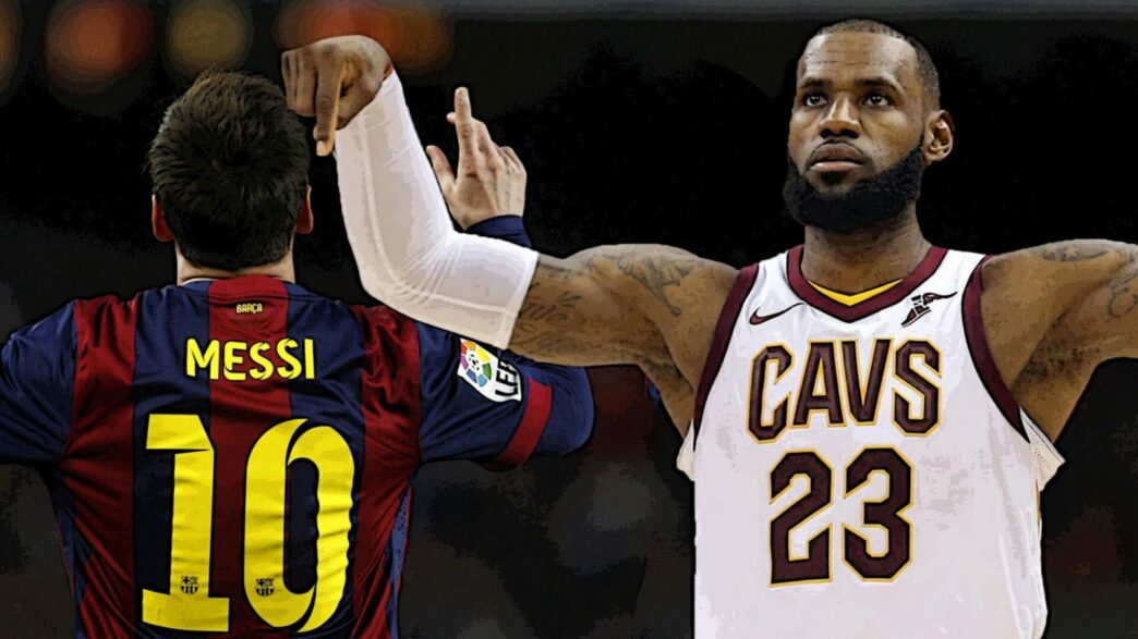Lionel Messi LeBron James Xavi (1)