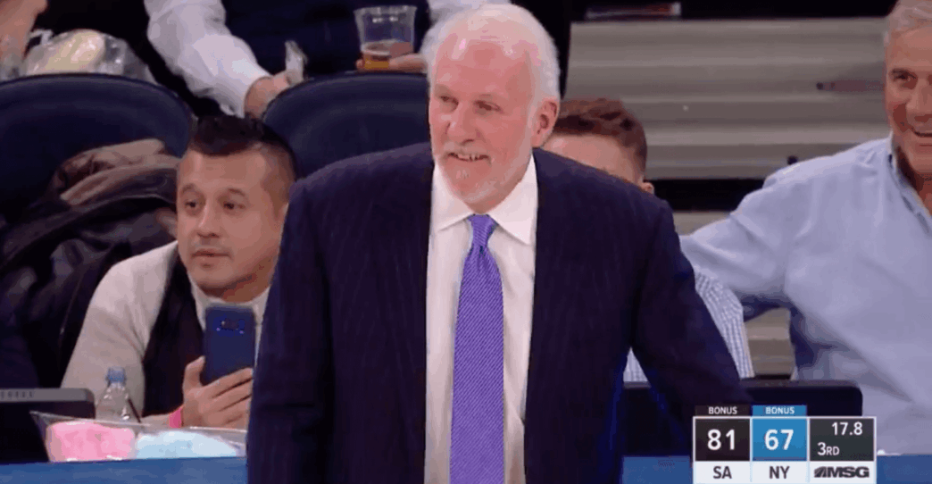 Manu Ginobili trois-points bizarre