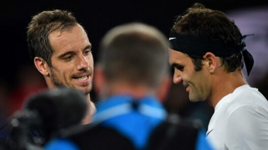 Et Richard Gasquet affronta le Maestro Roger Federer…