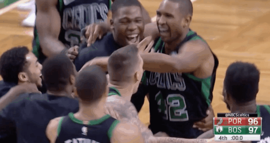 Al Horford buzzer beater Blazers