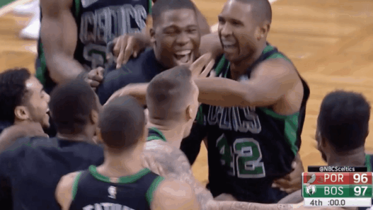 Al Horford buzzer beater Blazers