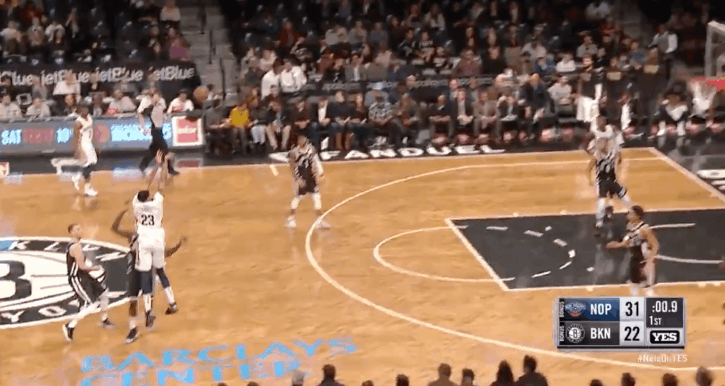 Anthony Davis Nets double overtime