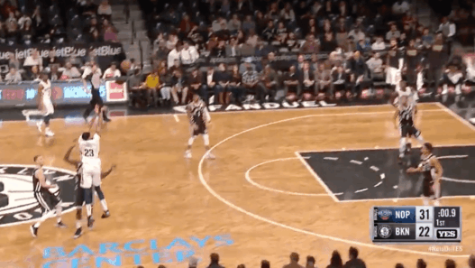 Anthony Davis Nets double overtime