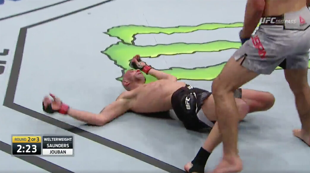 Ben Saunders Alan Jouban UFC Orlando