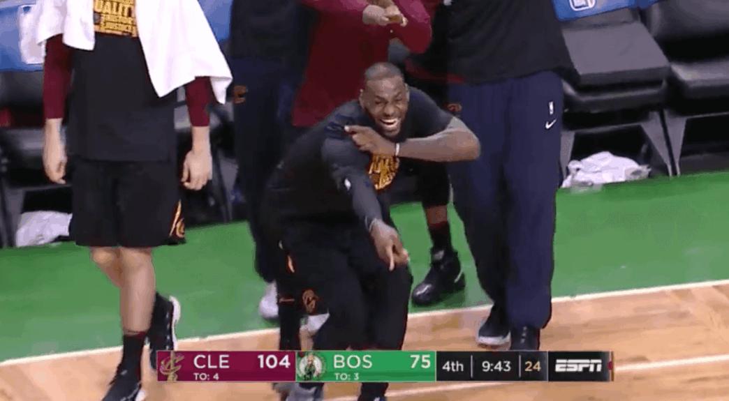 Cavaliers Celtics LeBron James