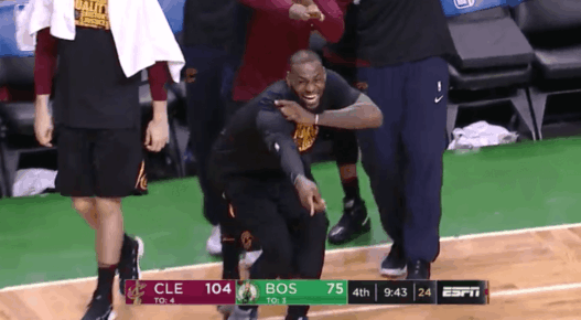 Cavaliers Celtics LeBron James