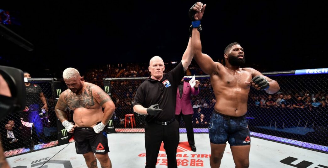 Curtis Blaydes Mark Hunt UFC 221