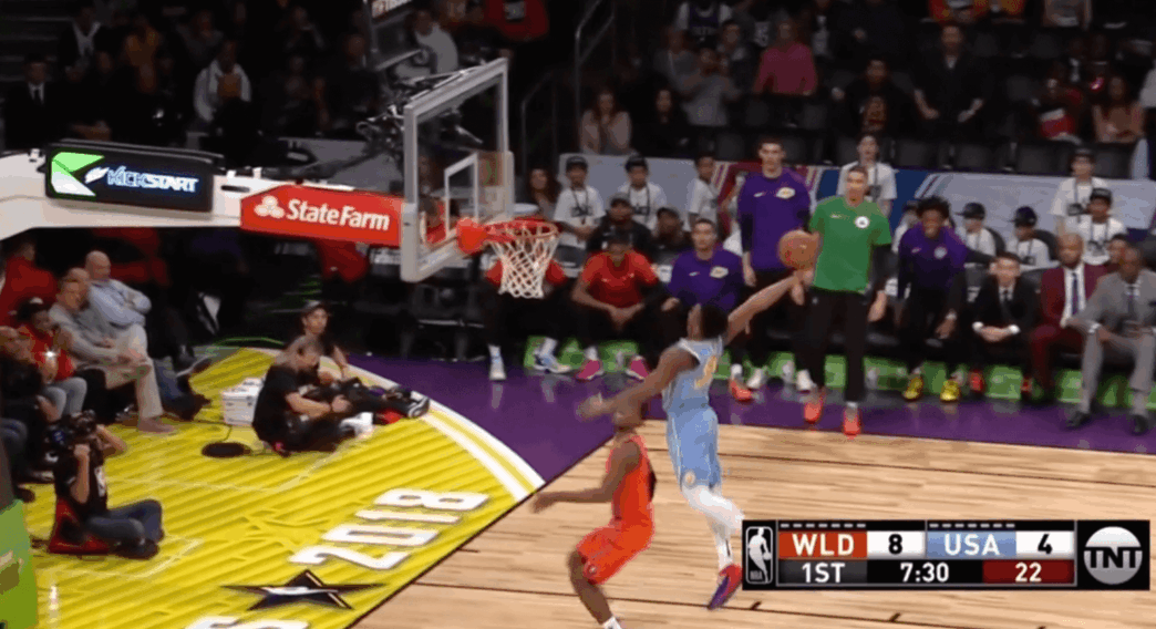 Donovan Mitchell Rising Stars Challenge