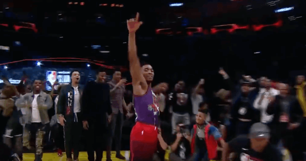 Donovan Mitchell dunk contest