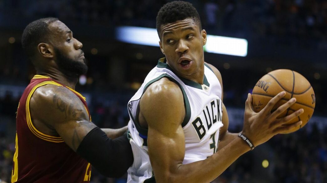 Giannis Antetokounmpo LeBron James