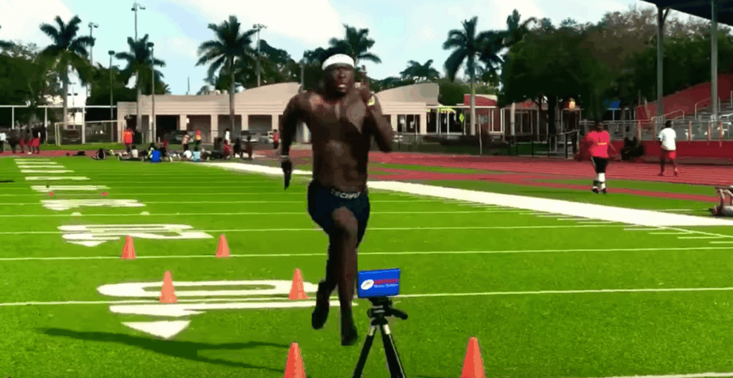 Last Chance U John Franklin 4s19 0-yard-dash