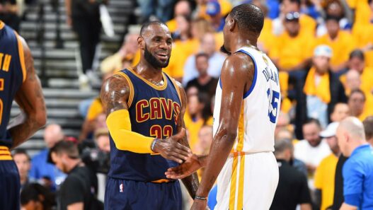 LeBron James Kevin Durant Warriors