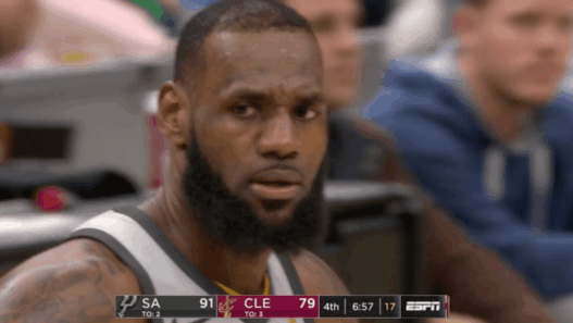 LeBron James Spurs Cavaliers