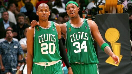 Ray Allen Paul Pierce Boston Celtics