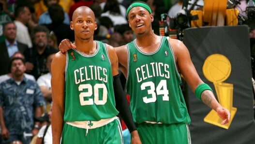 Ray Allen Paul Pierce Boston Celtics