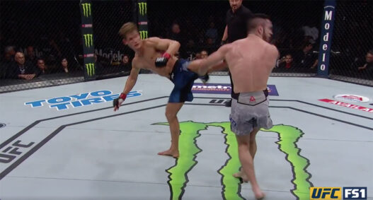 Thibault Gouti s’incline par décision unanime contre Sage Northcutt