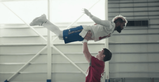 Super Bowl Odell Beckham Eli Manning Dirty Dancing