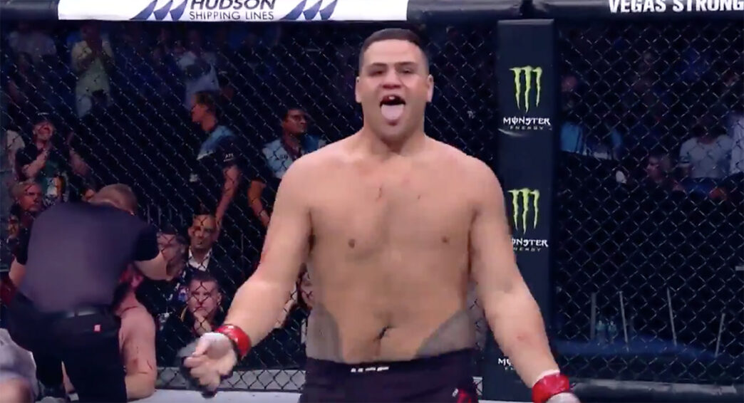 Tai Tuivasa Cyril Asker UFC 221