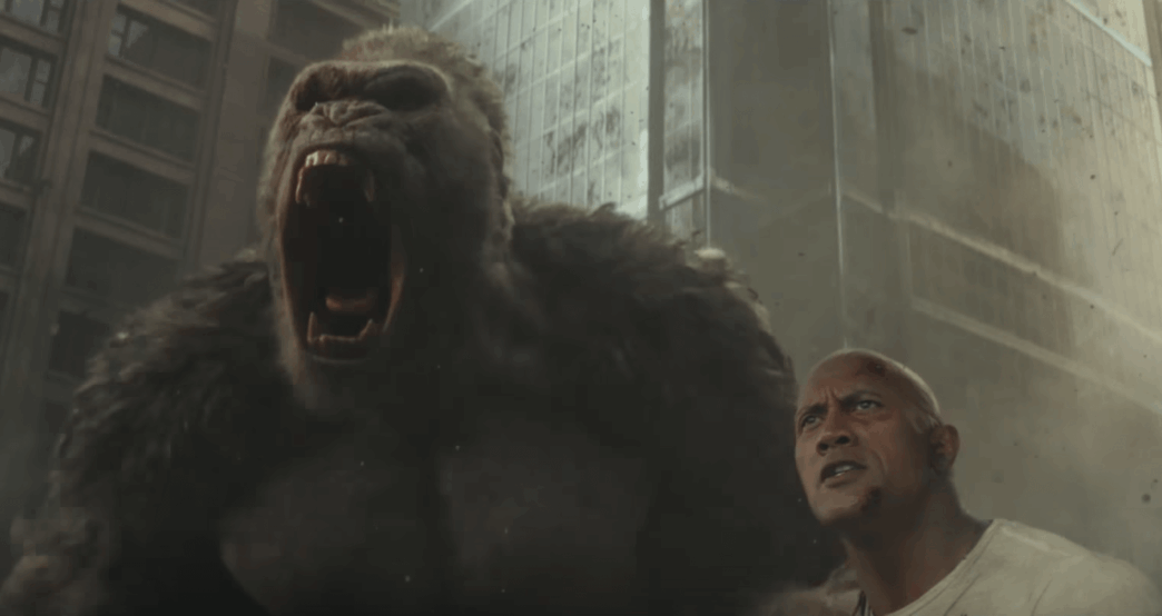 The Rock trailer Rampage