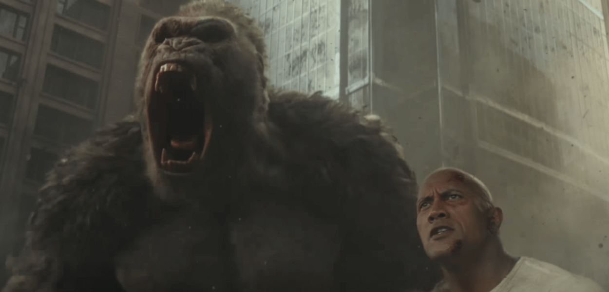 The Rock trailer Rampage
