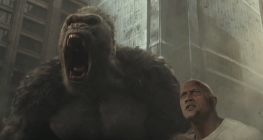 The Rock trailer Rampage