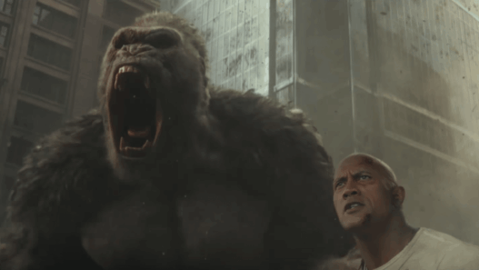 The Rock trailer Rampage