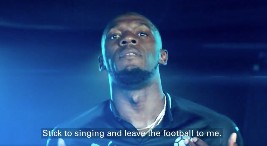 Usain Bolt Soccer Aid