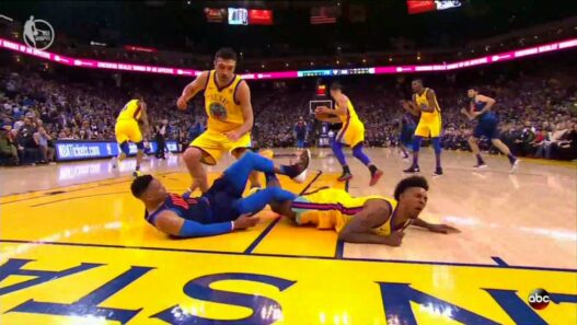 Zaza Pachulia Russell Westbrook