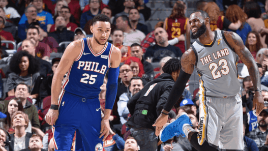 Ben Simmons LeBron James