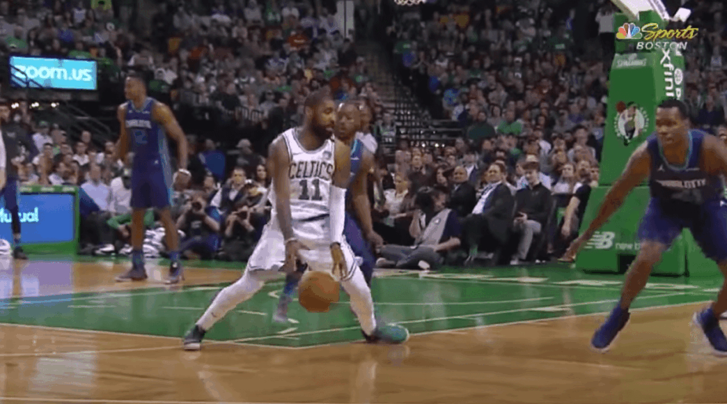 Boston Celtics Kyrie Irving Hornets