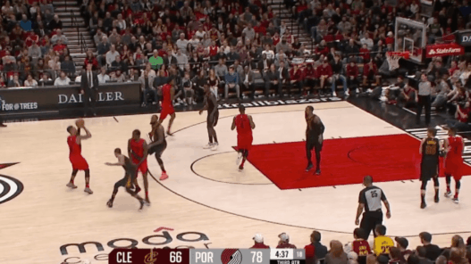 Damian Lillard Blazers Cavs