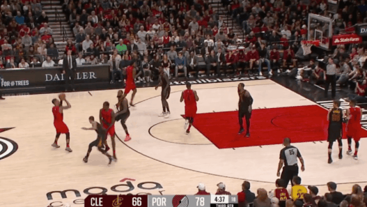 Damian Lillard Blazers Cavs